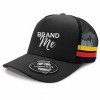 Striped Trucker Caps Embroidery